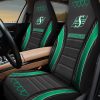 CFL Saskatchewan Roughriders Heart Car Seat Covers