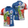 MLB Toronto Blue Jays The Grinch Ugly Christmas Polo Shirt