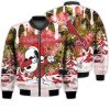 MLB St. Louis Cardinals Snoopy Dabbing The Peanuts Ugly Christmas Bomber Jacket