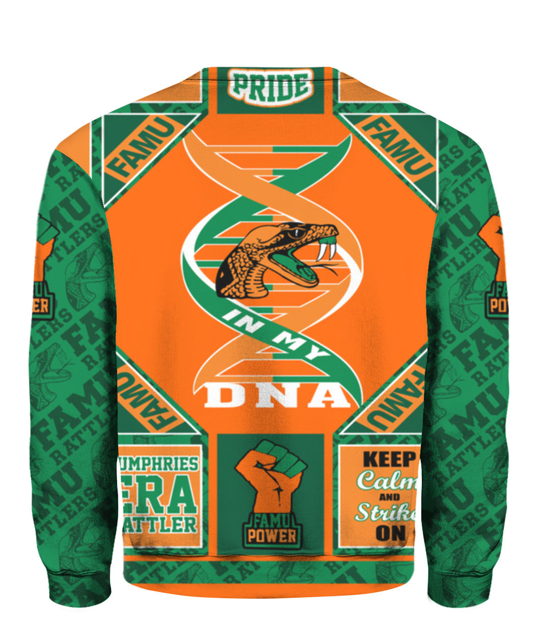 NCAA Florida A&M Rattlers Pride Flag Sweatshirt