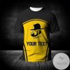 NCAA Appalachian State Mountaineers Custom Text Number Curve Style Sport T-Shirt