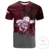 NCAA Eastern Kentucky Colonels Custom Text Number Net Grunge Pattern T-Shirt