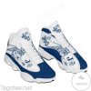 NCAA Jackson State Tigers Blue White Air Jordan 13 Shoes