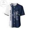 NCAA Jackson State Tigers Half Style Baseball Jersey