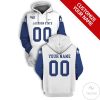 NCAA Jackson State Tigers Custom Name Number Branded Unisex Pullover Hoodie
