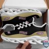 NCAA James Madison Dukes Black Gold Max Soul Shoes