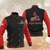 MLB St. Louis Cardinals Black Red Baseball Jacket