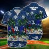 MLB Tampa Bay Rays Tropical Sea And Parrots Hawaiian Shirt