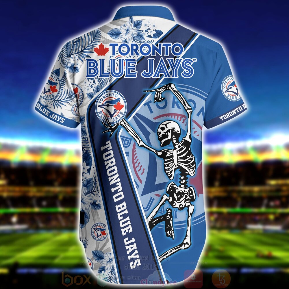 MLB Toronto Blue Jays Skeleton Hawaiian Shirt