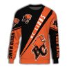 CFL BC Lions Custom Name Orange Black Sweatshirt