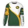 CFL Edmonton Elks Custom Name Green White Sweatshirt
