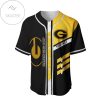 NCAA Grambling State Tigers Custom Text Half Style Baseball Jersey