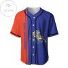 NCAA Savannah State Tigers Half Style Baseball Jersey