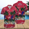 MLB St. Louis Cardinals Parrots Tropical Sea Hawaiian Shirt