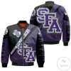 NCAA Stephen F. Austin Lumberjacks Cross Style Bomber Jacket
