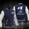 CFL Toronto Argonauts Dark Blue White Baseball Jacket