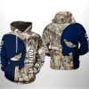 NCAA UTEP Miners Camo Veteran Hunting Pullover Hoodie