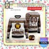 NCAA Western Michigan Broncos Custom Name Number Ugly Christmas Sweater