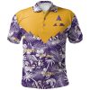 NCAA Alcorn State Braves Tropical Seamless Polo Shirt