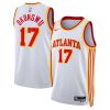 Atlanta Hawks Onyeka Okongwu Nike Association Edition White NBA Jersey