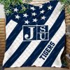 NCAA Jackson State Tigers US Flag Quilt Blanket