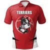 NCAA Boston University Custom Text Number Sport Active Polo Shirt