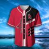 NCAA Ball State Cardinals Custom Text Baseball Jersey
