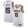 Denver Nuggets Nikola Jokic Nike Association Edition White NBA Jersey