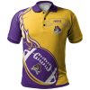 NCAA East Carolina Pirates Flame Ball Polo Shirt