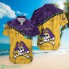 NCAA East Carolina Pirates Grunge Polynesian Tattoo Hawaiian Shirt
