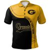 NCAA Grambling State Tigers Custom Number Curve Style Polo Shirt