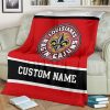 NCAA Louisiana Ragin’ Cajuns Custom Name Fleece Blanket
