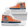 NCAA UTSA Roadrunners Custom Name High Top Shoes