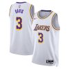 Los Angeles Lakers Anthony Davis Nike Association Edition White NBA Jersey