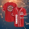 NCAA Louisiana Ragin’ Cajuns Custom Name Red Baseball Jersey