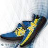 NCAA McNeese State Cowboys Blue Yellow Yeezy Boost Sneakers