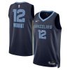Memphis Grizzlies Ja Morant Nike Icon Edition Navy NBA Jersey