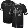 NCAA Jackson State Tigers Colosseum Free Spirited Mesh Black Baseball Jersey