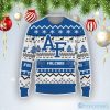 NCAA Air Force Falcons Snow Pattern Ugly Christmas Sweater