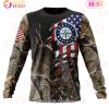 MLB Seattle Mariners Custom Name Number Special Camo Realtree Hunting Sweatshirt