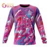 MLB Tampa Bay Rays Fearless Against Breast Cancer Sweatshirt