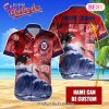 MLB Washington Nationals Special Design Dolphins And Waves Hawaiian Shirt
