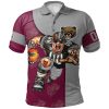 NCAA Montana Grizzlies Football Go On Polo Shirt