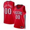 New Orleans Pelicans Statement Red Custom NBA Jersey
