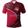 NCAA Northern Iowa Panthers Custom Number Tattoo Polynesian Polo Shirt