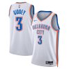 Oklahoma City Thunder Josh Giddey Nike Association Edition White NBA Jersey