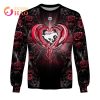 CFL Calgary Stampeders Custom Name Number Rose Dragon Sweatshirt