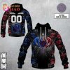 CFL Montreal Alouettes Custom Name Number Best Rose Dragon Pullover Hoodie