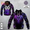 CFL Montreal Alouettes Custom Name Number Rose Dragon Pullover Hoodie