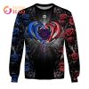 CFL Montreal Alouettes Custom Name Number Best Rose Dragon Sweatshirt